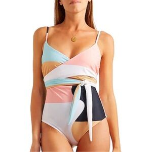 Mara Hoffman Isolde One Piece Swimsuit M